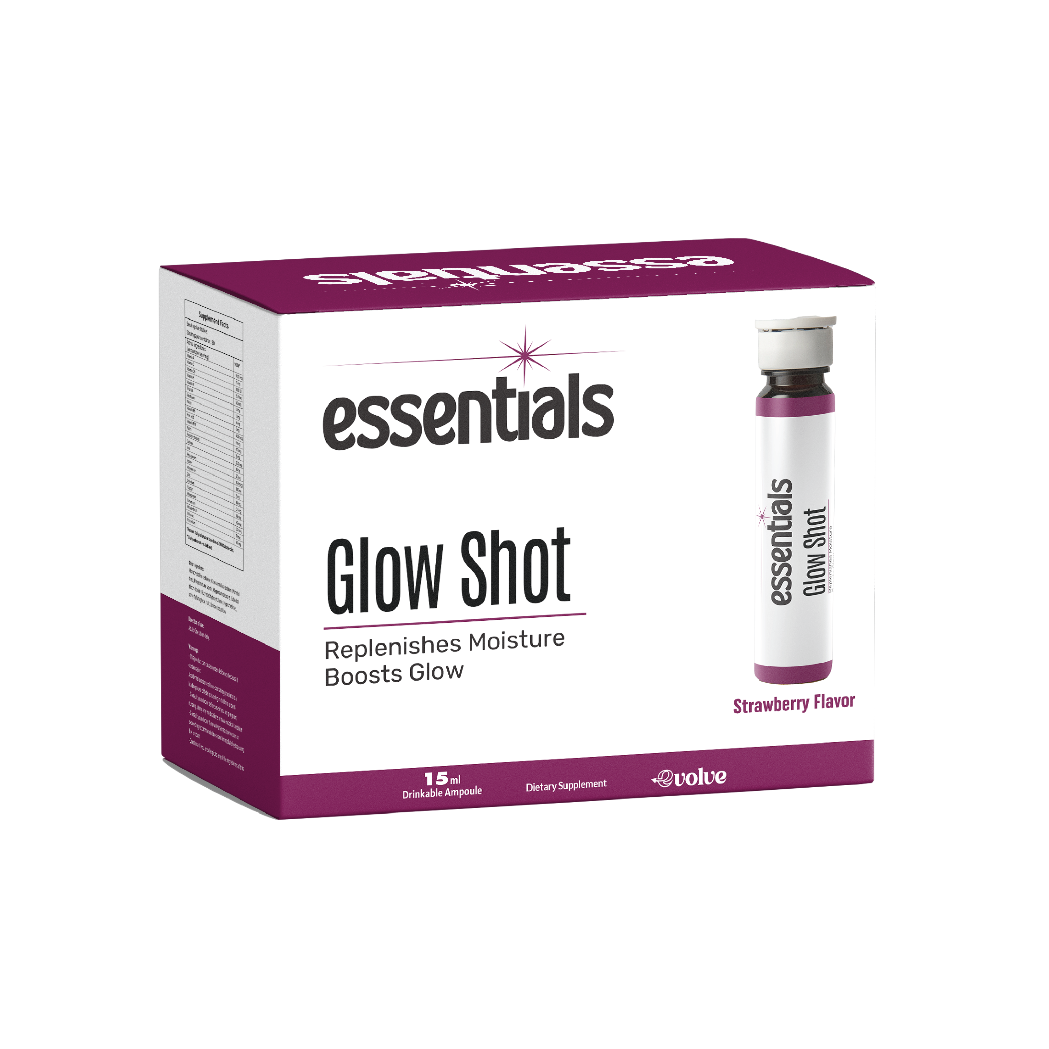 ESSENTIALS GLOW SHOT