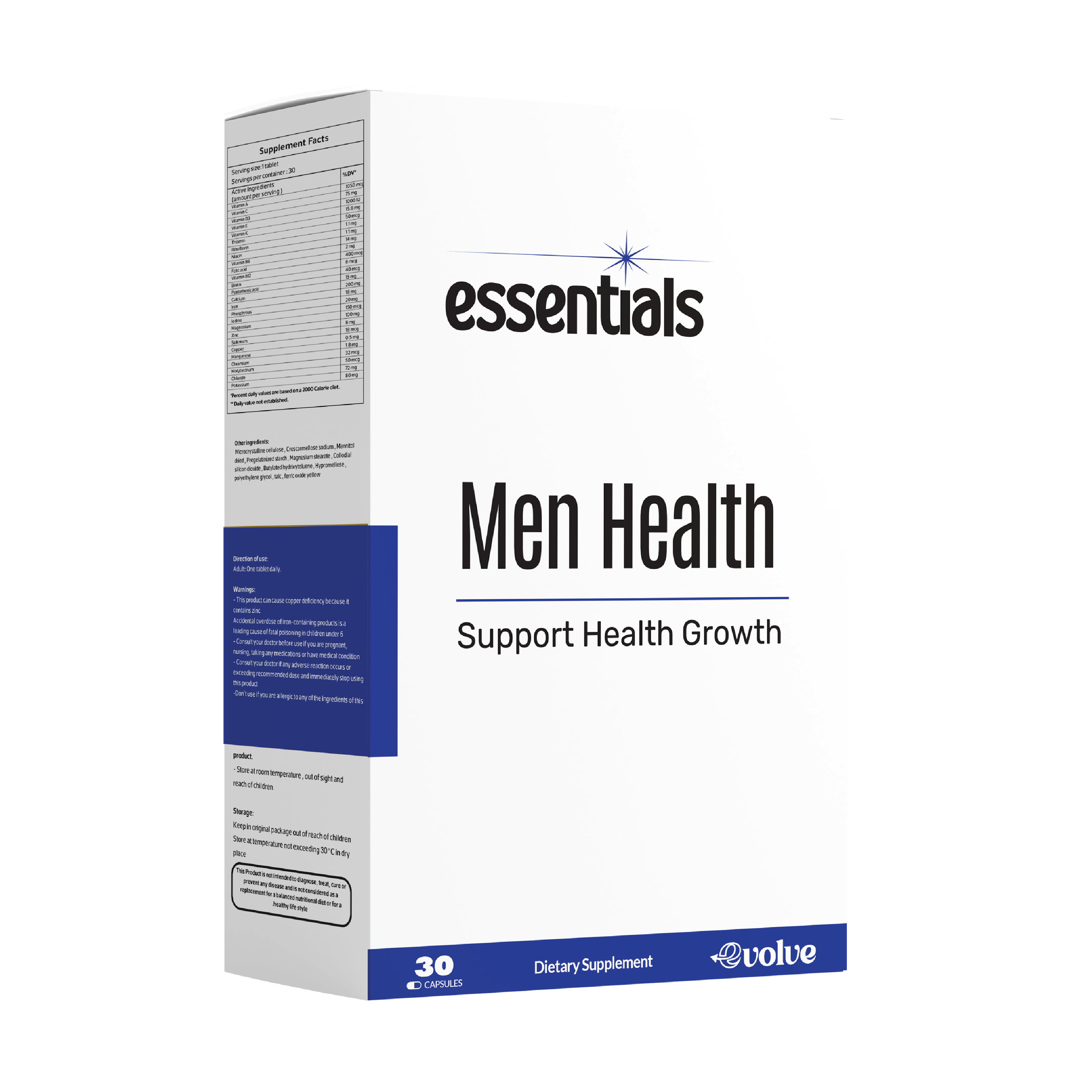 ESSENTIALS MEN'S HEALTH (Support Health Growth)