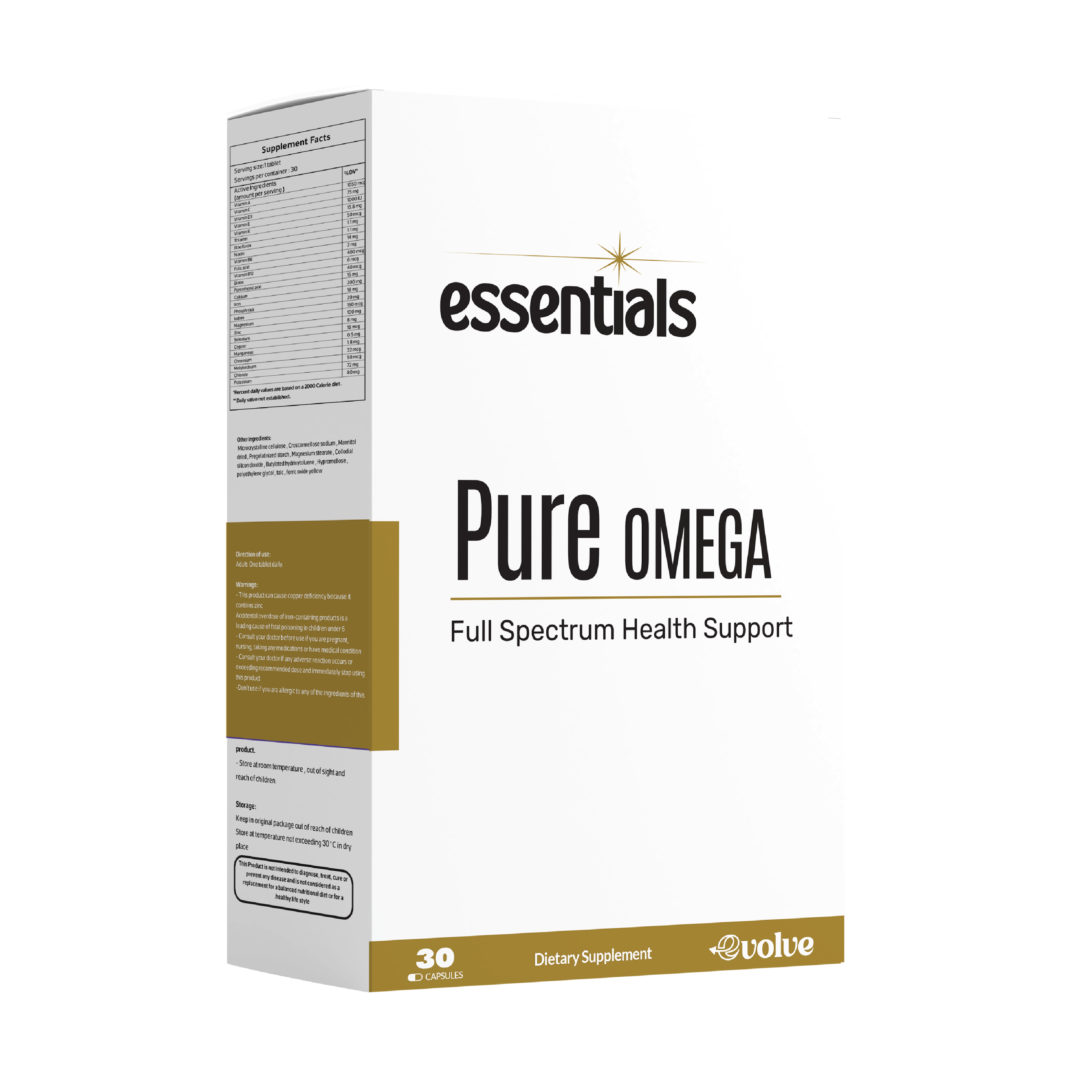 ESSENTIALS PURE OMEGA (Full Spectrum Health Support)
