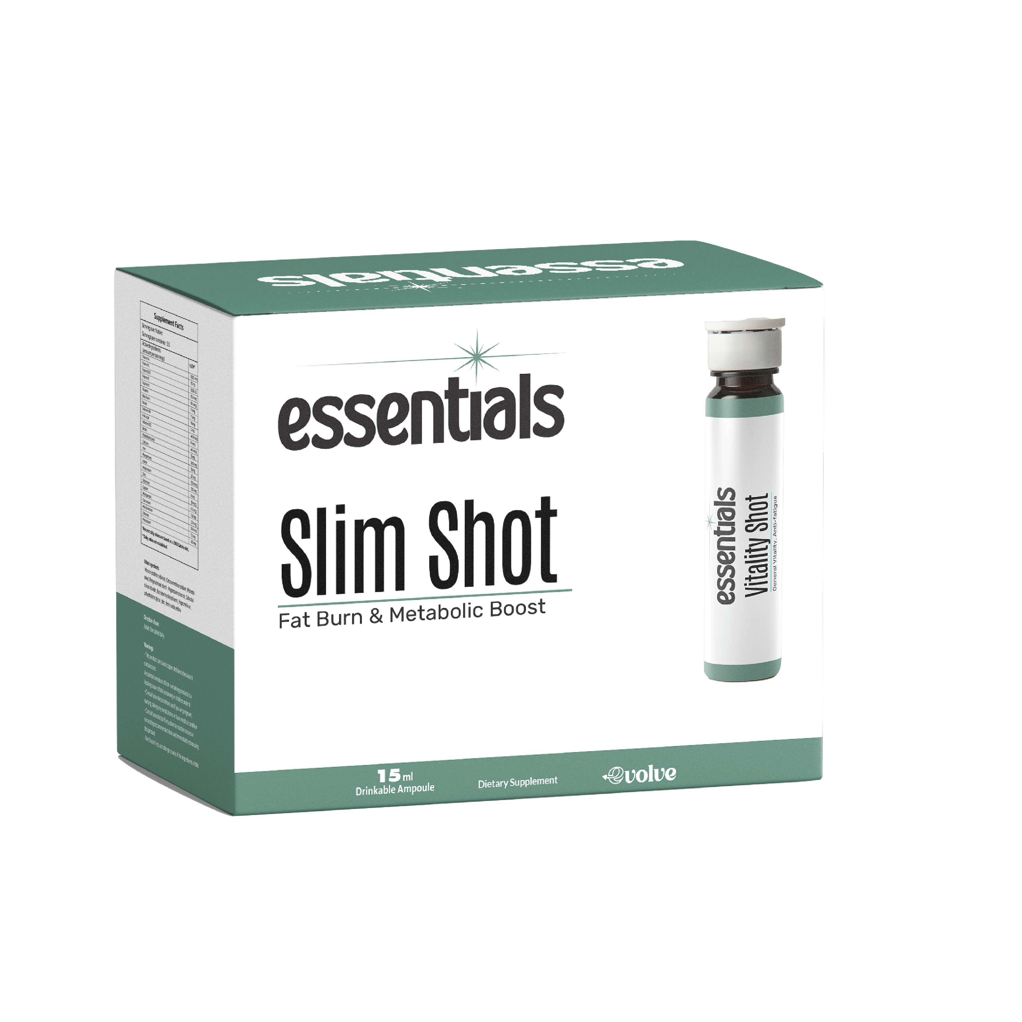 ESSENTIALS SLIM SHOT (Fat Burn & Metabolic Boost)