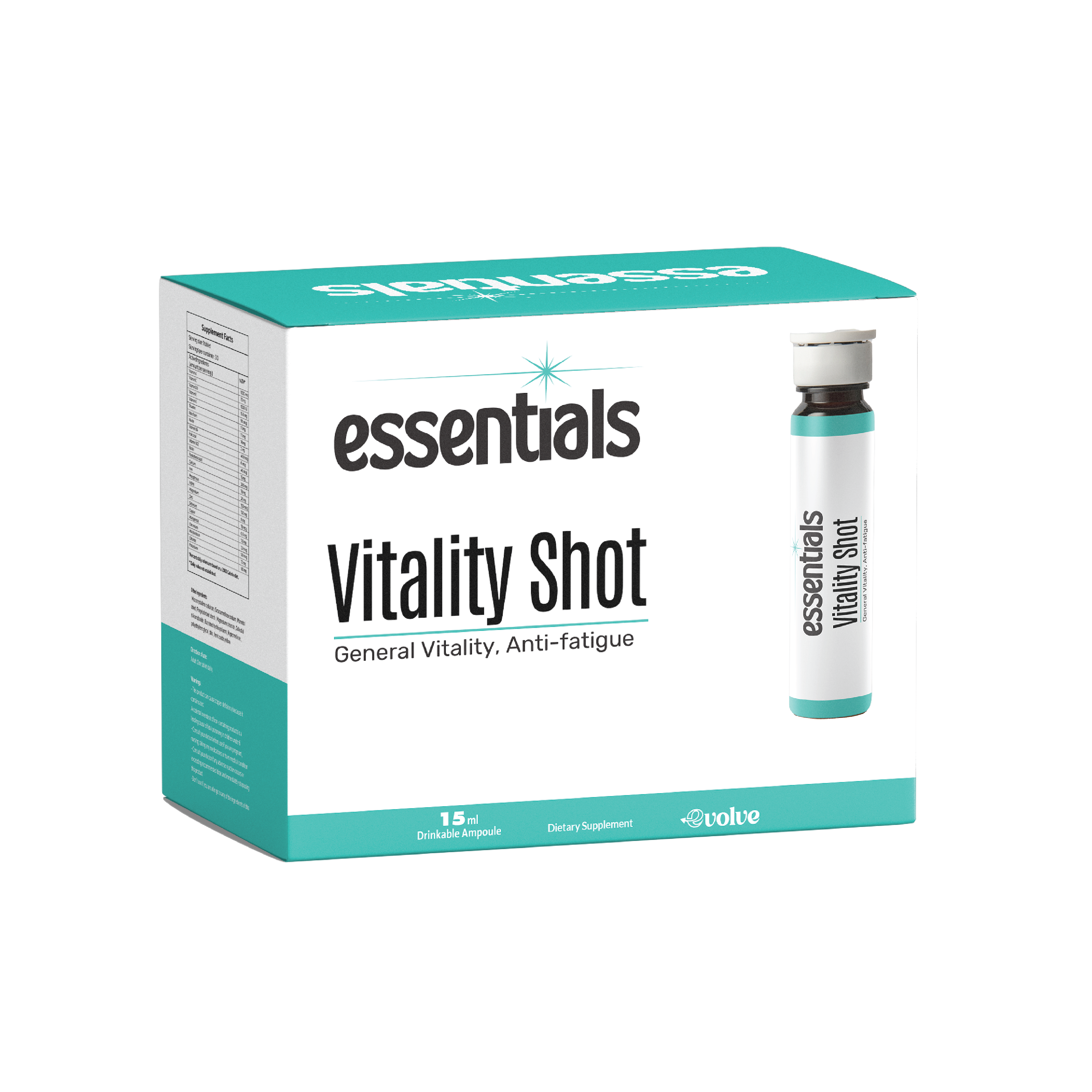ESSENTIALS VITALITY SHOT (General Vitality, Anti-fatigue)