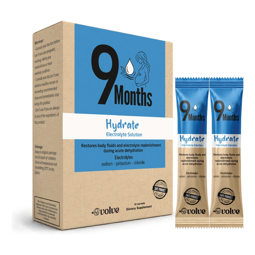 9 Months Hydrate ORS Sachets