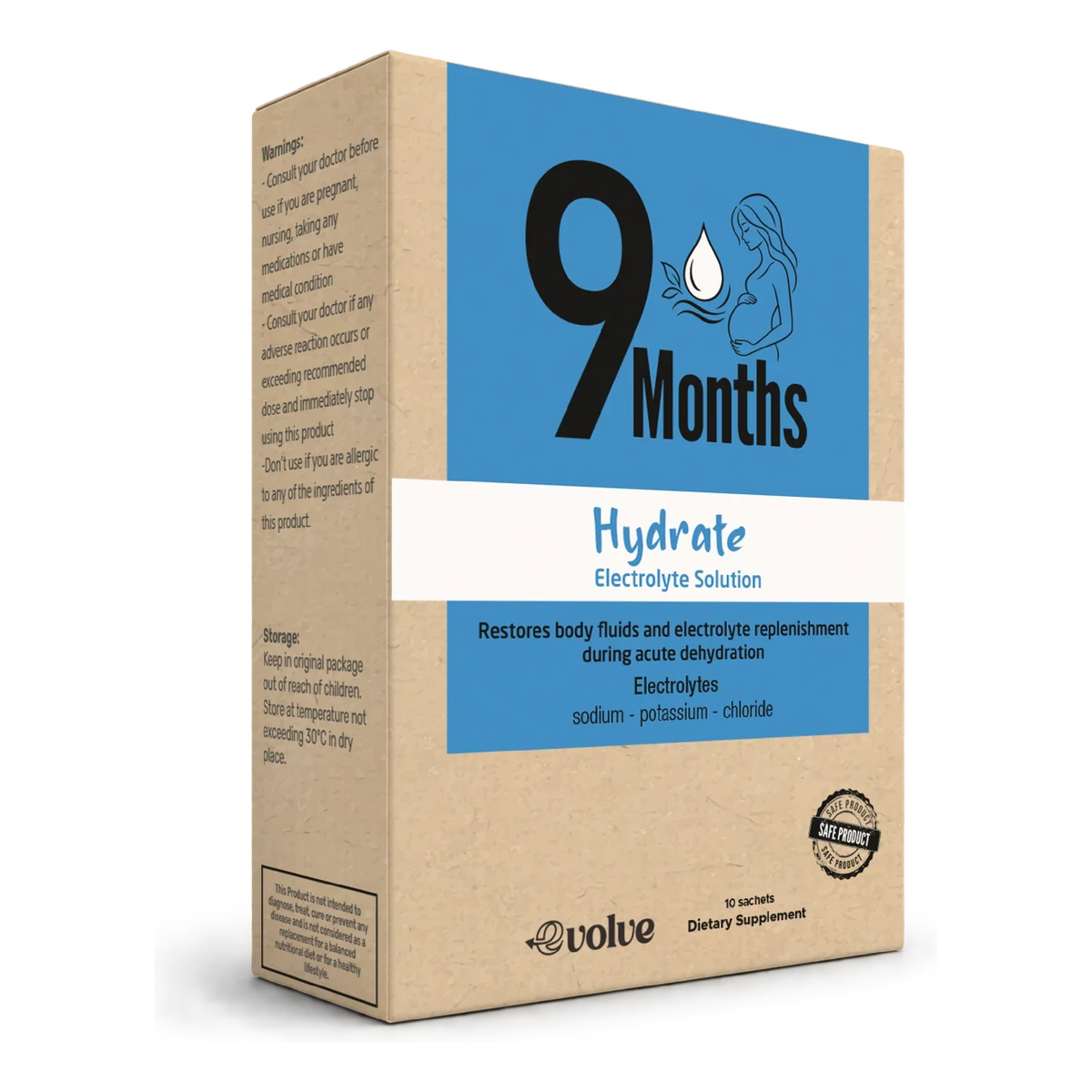 9 Months Hydrate ORS Sachets – detail