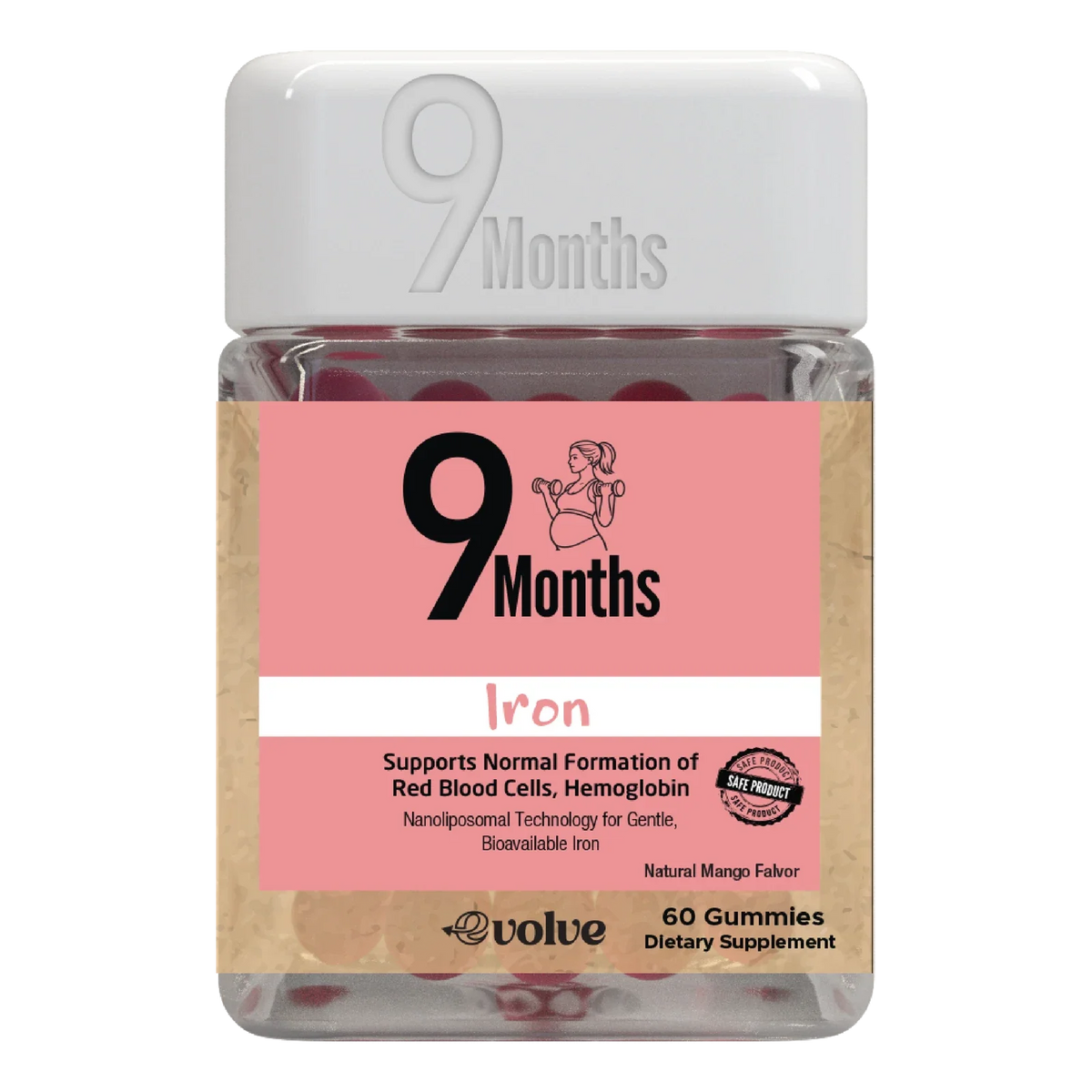 9 Months Iron Gummies