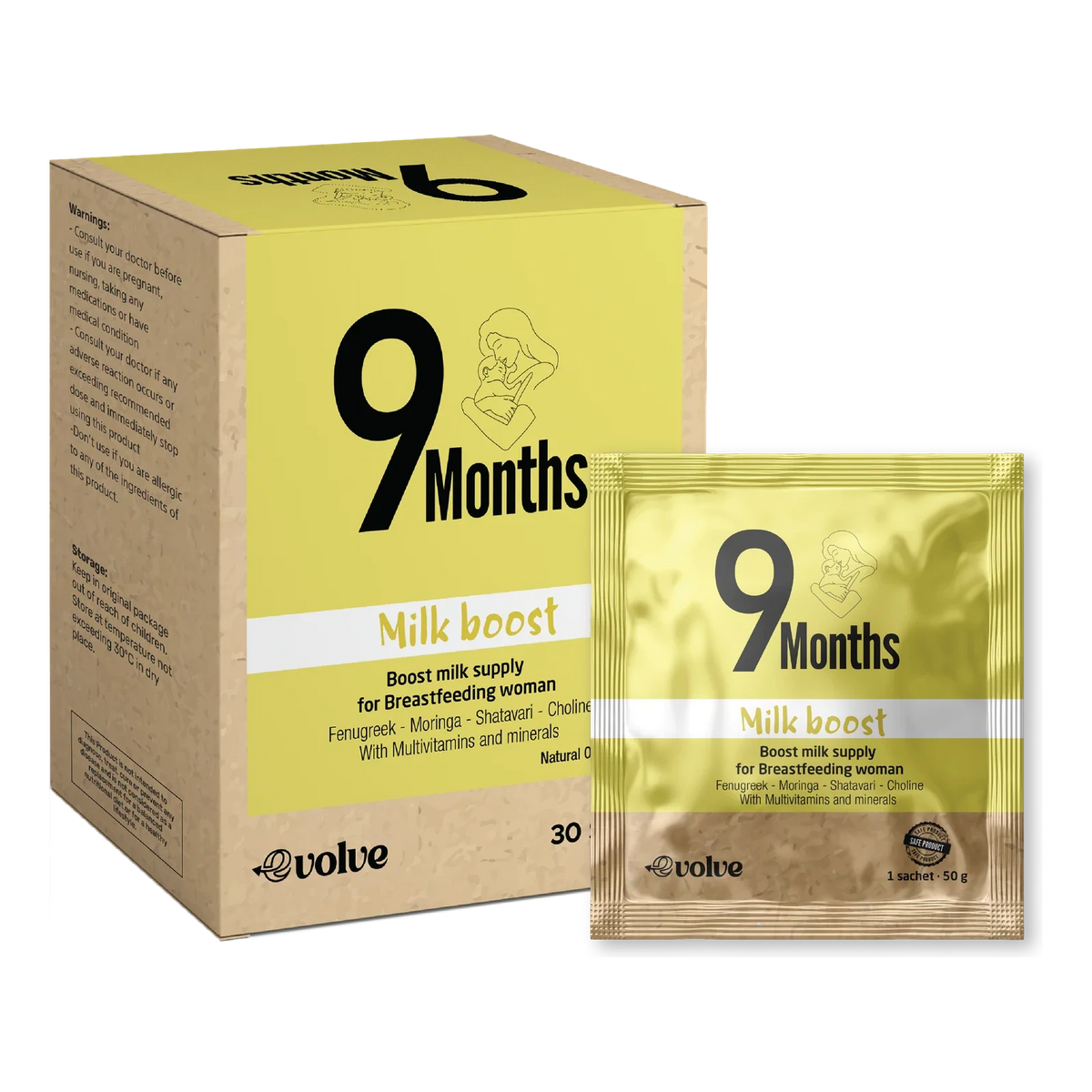 9 Months Milk Boost Sachets