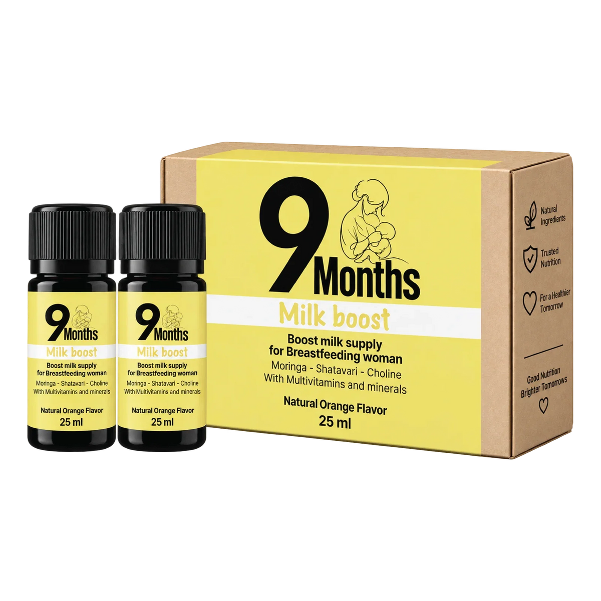 9 Months Milk Boost Shots