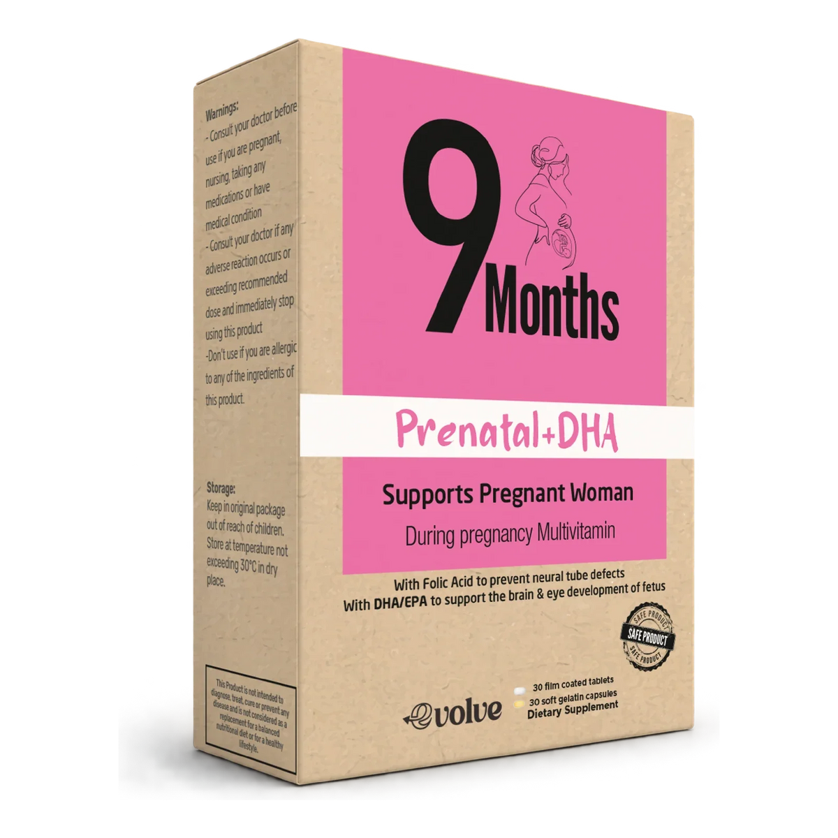 9 Months Prenatal + DHA