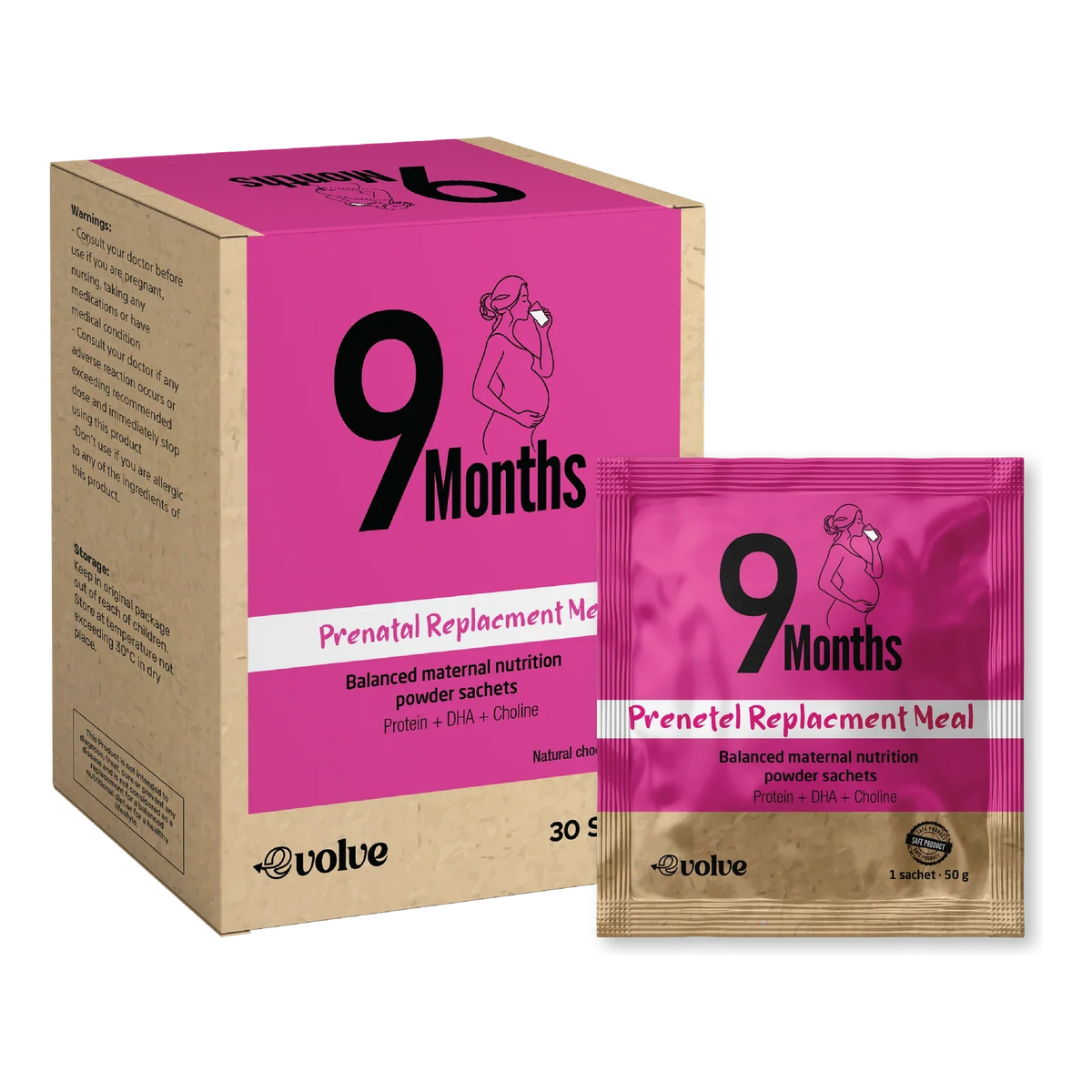 9 Months Prenatal Replacement Meal – detail