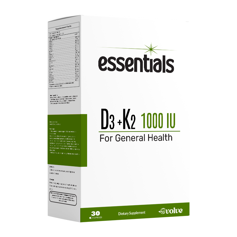 ESSENTIALS D3 + K2 1000 IU