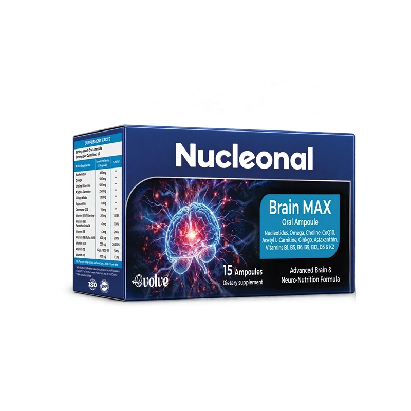 Nucleonal Brain MAX box of 15 drinkable ampoules