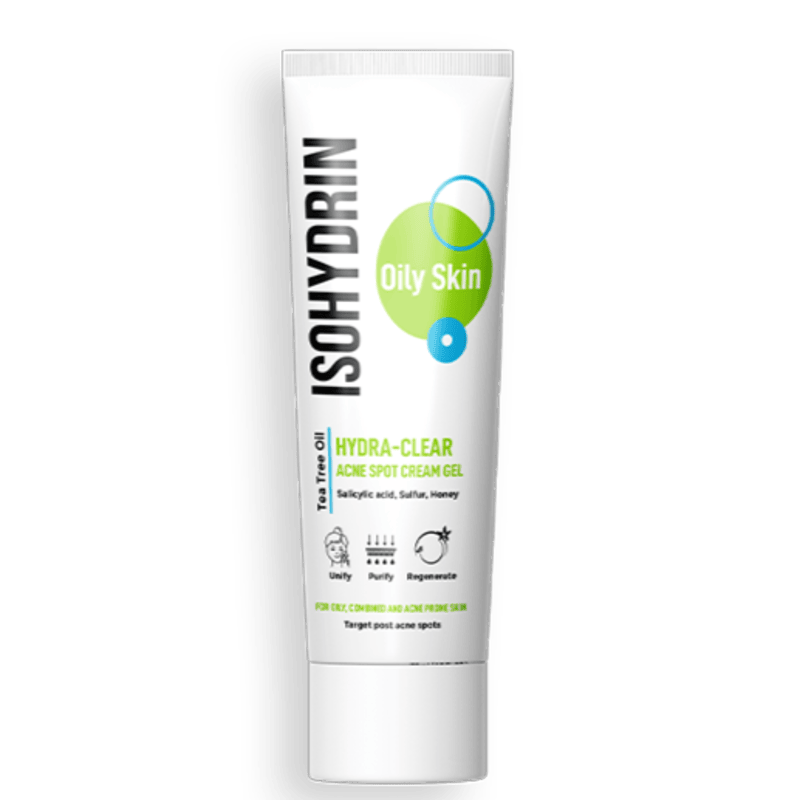 ISOHYDRIN HYDRA-CLEAR ACNE SPOT CREAM GEL 50ML
